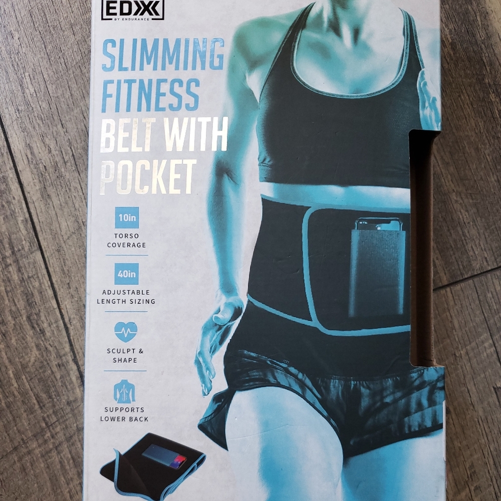 FITNESS BELT W/POCKET